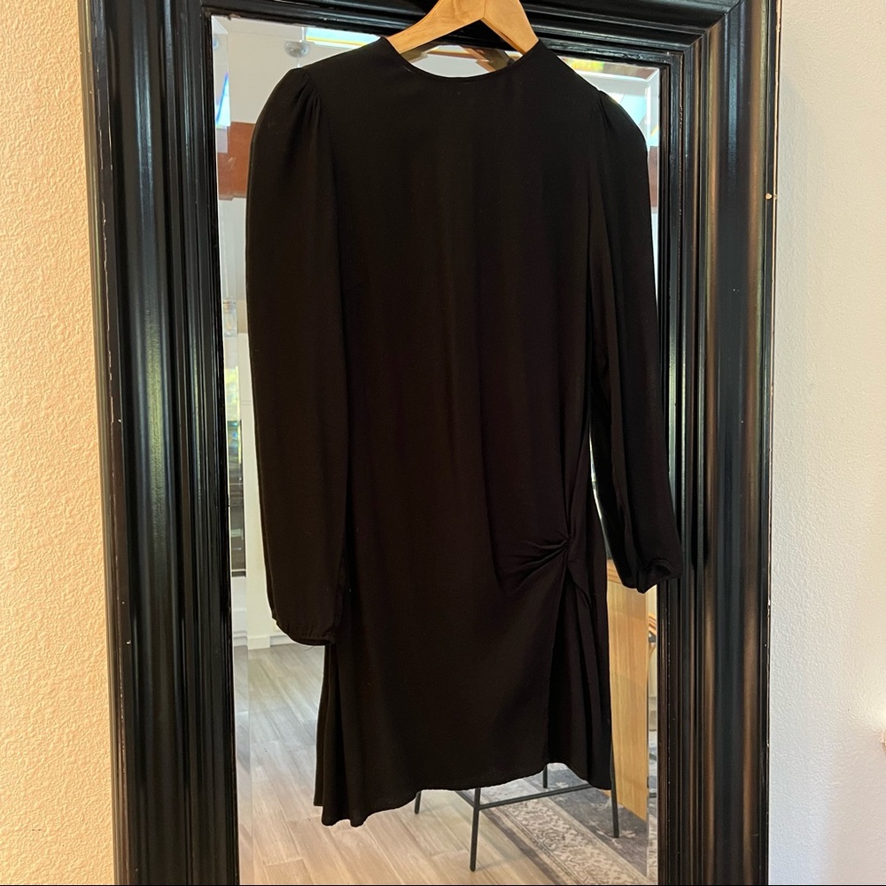 Reformation simple black dress